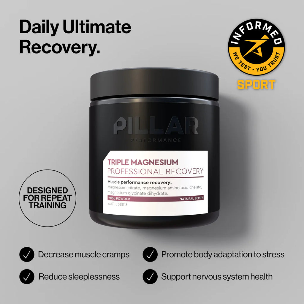 TRIPLE MAGNESIUM POWDER - Natural Berry